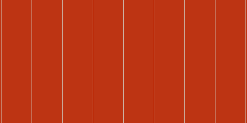 #bd3413, #caa393 vertical lines, two pixels wide, ninety-seven pixels apart