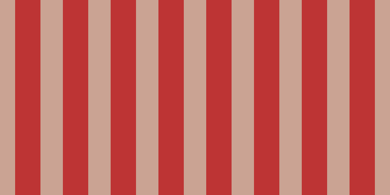 #bd3434, #caa393 vertical lines, forty-six pixels wide, fifty-two pixels apart