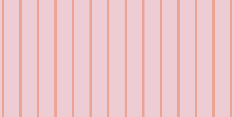 #bd3455 (25%), #eba393 vertical lines, eight pixels wide, fifty-two pixels apart