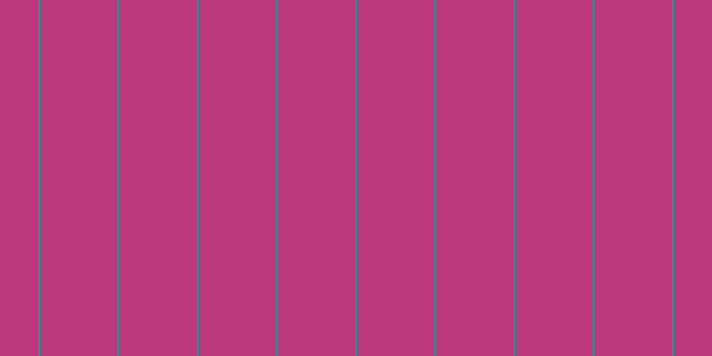 #bd397d, #04a393 vertical lines, two pixels wide, eighty-seven pixels apart
