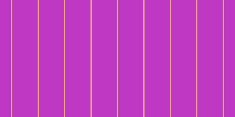 #bd39bf, #eba393 vertical lines, four pixels wide, eighty-six pixels apart