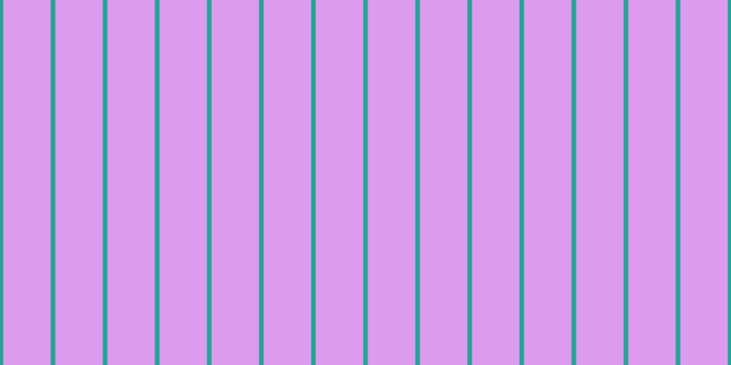 #bd39e0 (50%), #25a393 vertical lines, five pixels wide, fifty-two pixels apart