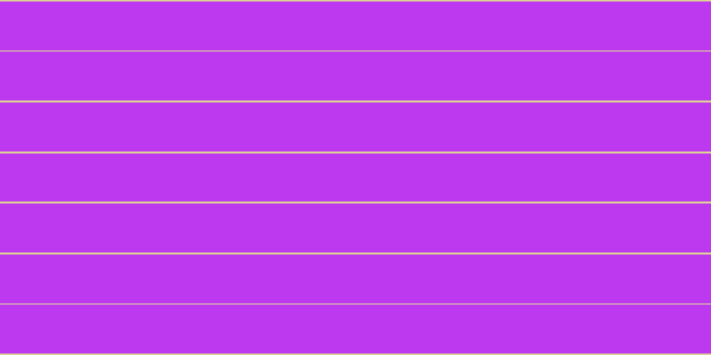 #bd39ef, #dbd393 horizontal lines, two pixels wide, fifty-five pixels apart