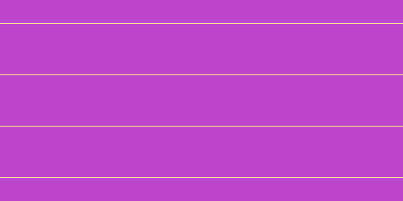 #bd46cd, #fcd393 horizontal lines, two pixels wide, one hundred pixels apart