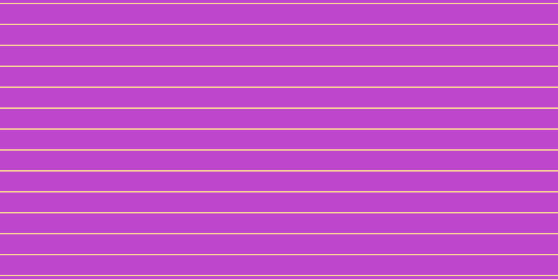 #bd46cd, #fcd393 horizontal lines, two pixels wide, twenty-eight pixels apart