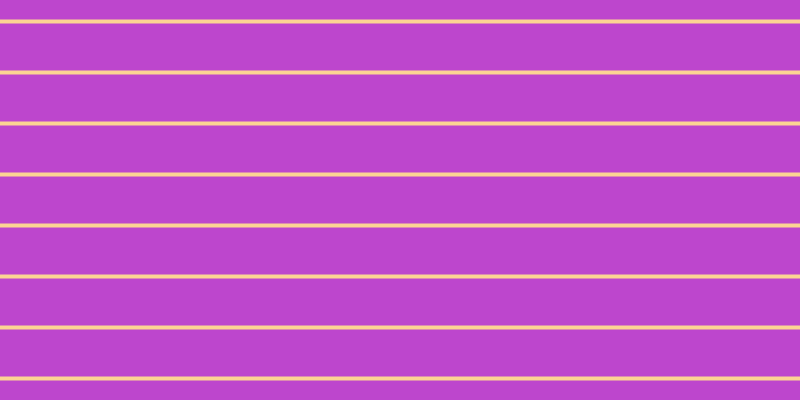 #bd46cd, #fcd393 horizontal lines, four pixels wide, forty-seven pixels apart