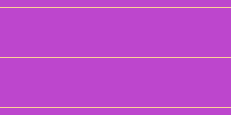 #bd46cd, #fcd393 horizontal lines, two pixels wide, fifty-six pixels apart