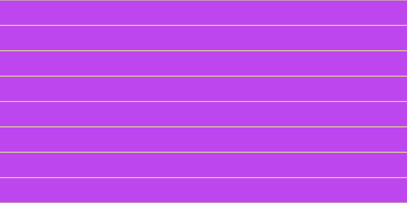 #bd46ee, #dbd393 horizontal lines, two pixels wide, forty-eight pixels apart