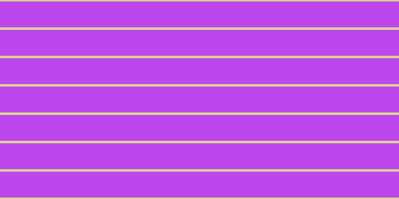 #bd46ee, #dbd393 horizontal lines, five pixels wide, fifty-two pixels apart
