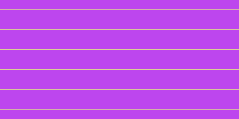 #bd46ee, #dbd393 horizontal lines, two pixels wide, sixty-five pixels apart