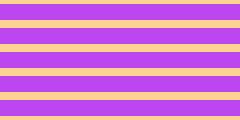 #bd46ee, #fcd393 horizontal lines, twenty-eight pixels wide, fifty-two pixels apart