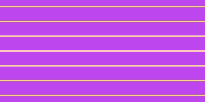 #bd46ee, #fcd393 horizontal lines, six pixels wide, fifty-two pixels apart