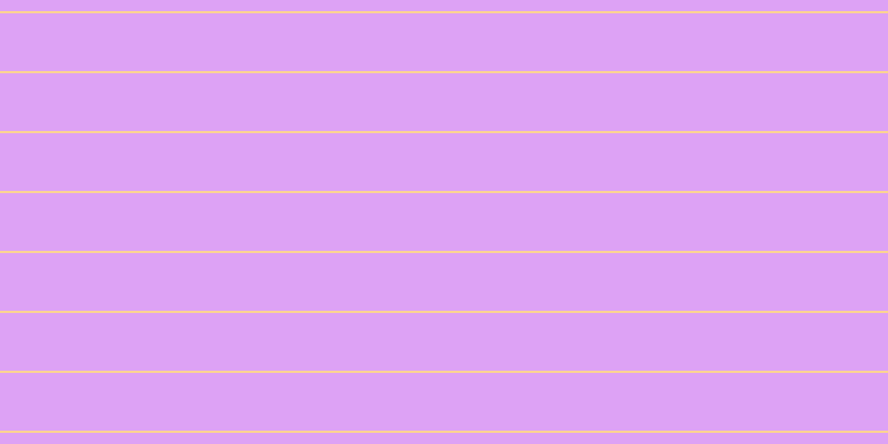 #bd46ee (50%), #fcd393 horizontal lines, two pixels wide, fifty-two pixels apart