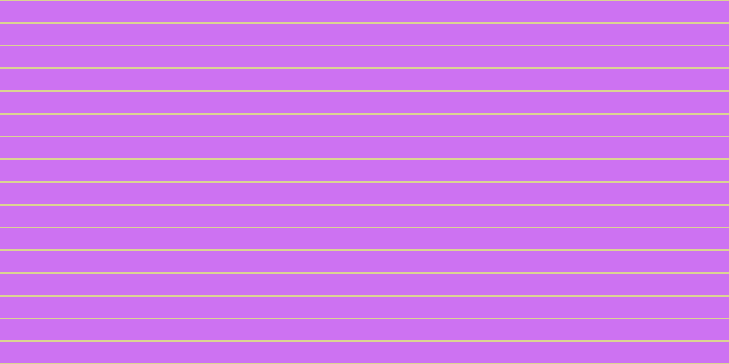 #bd46ee (75%), #dbd393 horizontal lines, two pixels wide, twenty-three pixels apart