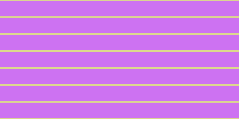 #bd46ee (75%), #dbd393 horizontal lines, five pixels wide, fifty-two pixels apart
