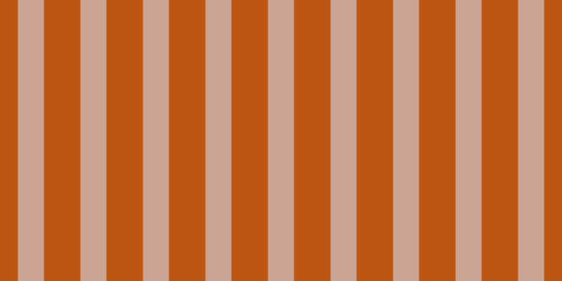#bd5513, #caa393 vertical lines, thirty-seven pixels wide, fifty-two pixels apart