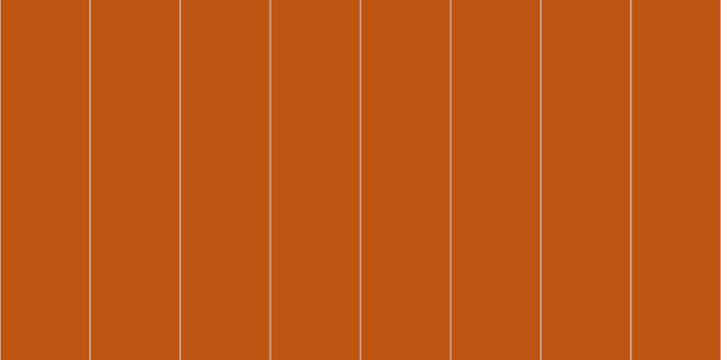 #bd5513, #caa393 vertical lines, two pixels wide, ninety-eight pixels apart