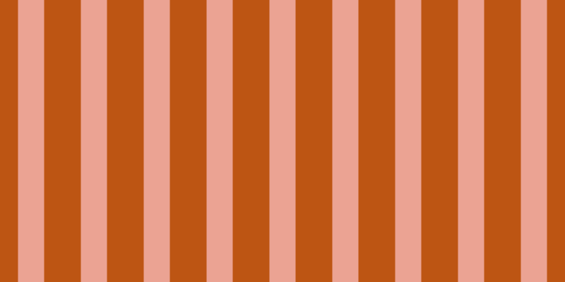 #bd5513, #eba393 vertical lines, thirty-seven pixels wide, fifty-two pixels apart