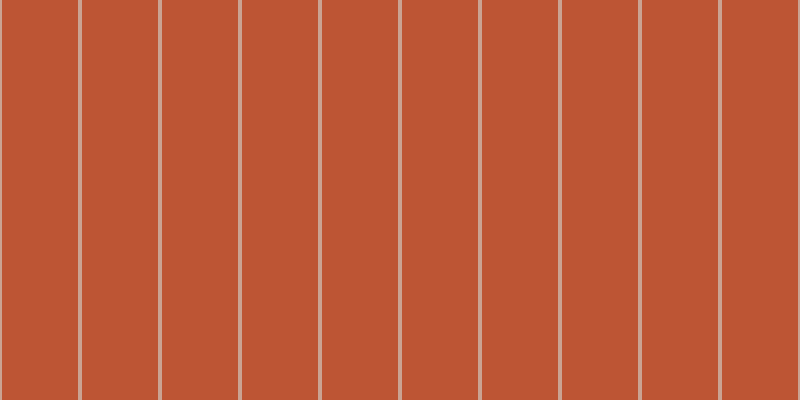 #bd5534, #caa393 vertical lines, four pixels wide, seventy-six pixels apart