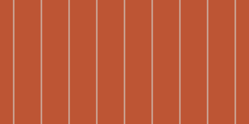 #bd5534, #caa393 vertical lines, five pixels wide, eighty-four pixels apart