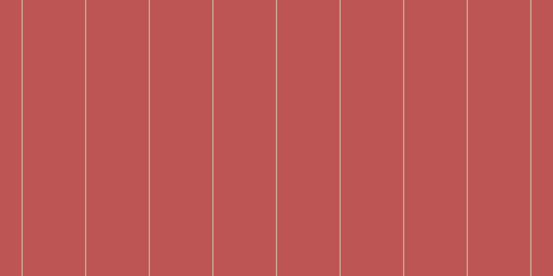 #bd5555, #caa393 vertical lines, two pixels wide, ninety pixels apart
