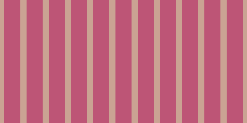 #bd5576, #caa393 vertical lines, twenty pixels wide, fifty-two pixels apart