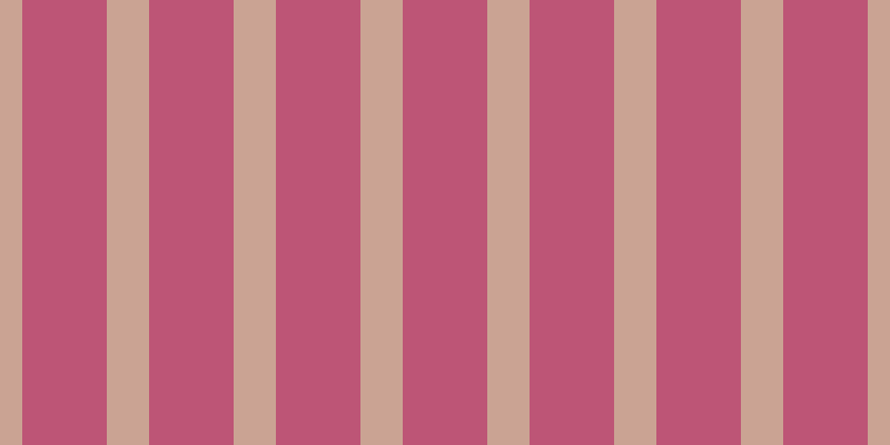 #bd5576, #caa393 vertical lines, thirty-eight pixels wide, seventy-six pixels apart