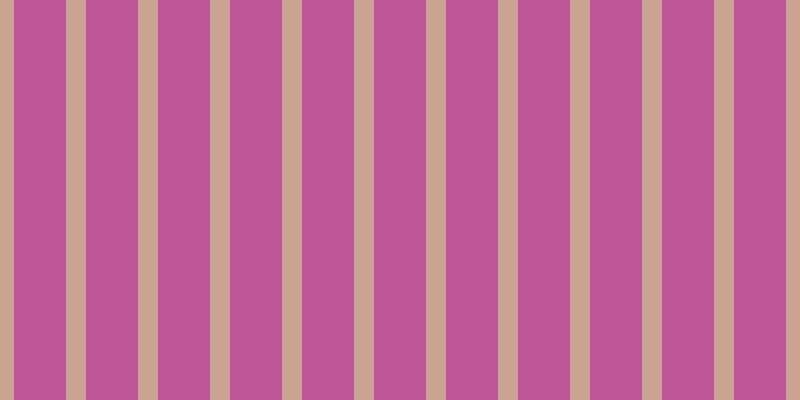 #bd5597, #caa393 vertical lines, twenty pixels wide, fifty-two pixels apart
