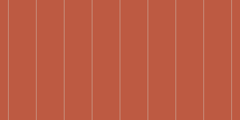 #bd5a42, #caa393 vertical lines, two pixels wide, ninety-one pixels apart