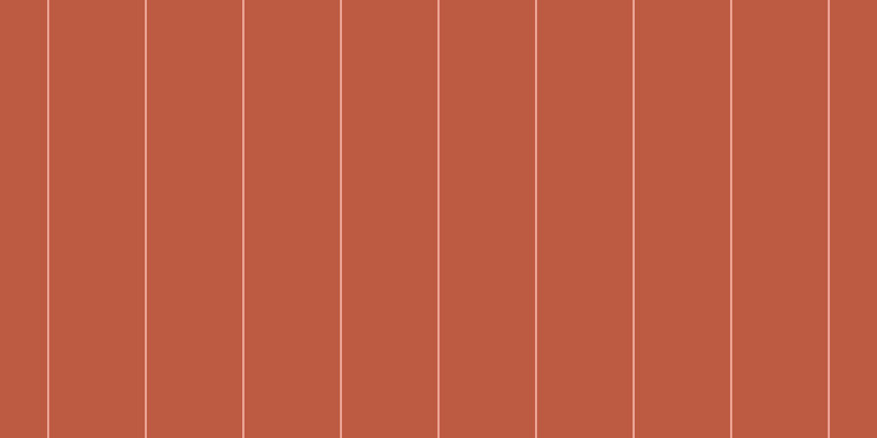 #bd5a42, #eba393 vertical lines, two pixels wide, eighty-seven pixels apart