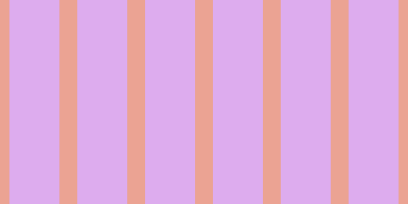 #bd5ae0 (50%), #eba393 vertical lines, thirty-five pixels wide, ninety-eight pixels apart