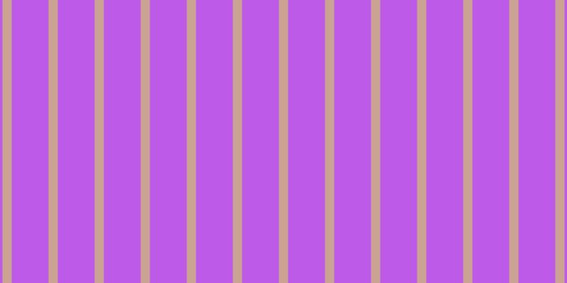 #bd5ae7, #caa393 vertical lines, thirteen pixels wide, fifty-two pixels apart