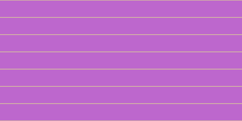 #bd67cd, #dbd393 horizontal lines, two pixels wide, fifty-five pixels apart