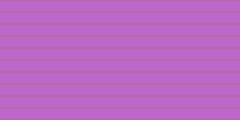 #bd67cd, #fcd393 horizontal lines, two pixels wide, thirty-eight pixels apart