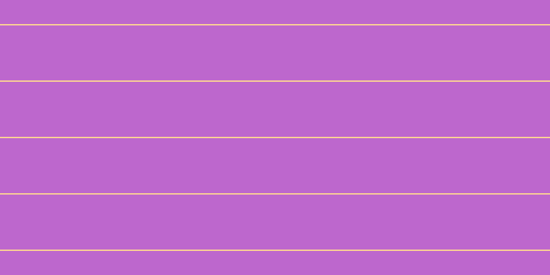 #bd67cd, #fcd393 horizontal lines, two pixels wide, eighty pixels apart