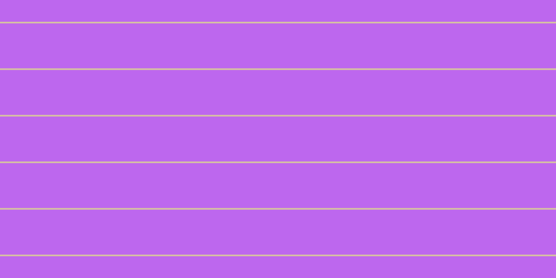 #bd67ee, #dbd393 horizontal lines, two pixels wide, sixty-five pixels apart