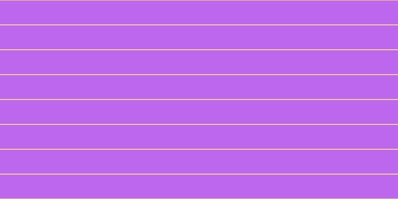 #bd67ee, #fcd393 horizontal lines, two pixels wide, forty-eight pixels apart