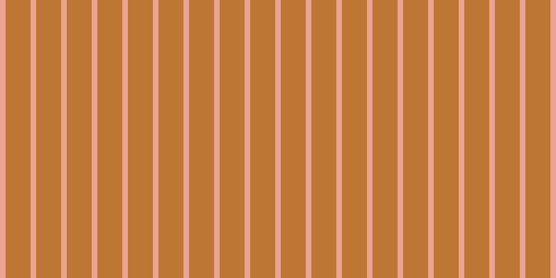 #bd7634, #eba393 vertical lines, eight pixels wide, thirty-six pixels apart
