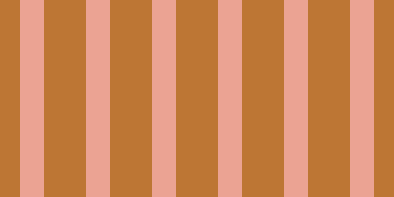 #bd7634, #eba393 vertical lines, fifty pixels wide, eighty-four pixels apart
