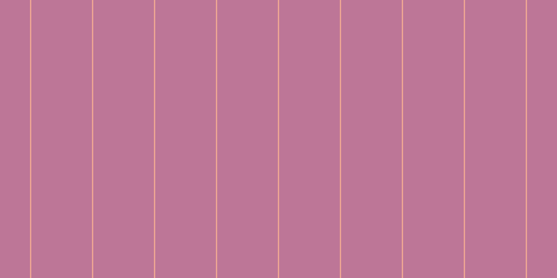 #bd7697, #eba393 vertical lines, two pixels wide, eighty-seven pixels apart