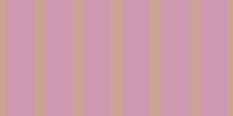 #bd7697 (75%), #caa393 vertical lines, thirty-eight pixels wide, ninety-five pixels apart