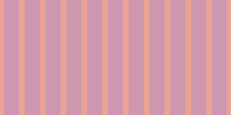 #bd7697 (75%), #eba393 vertical lines, twenty pixels wide, fifty-two pixels apart
