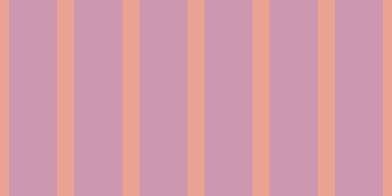 #bd7697 (75%), #eba393 vertical lines, thirty-five pixels wide, ninety-eight pixels apart