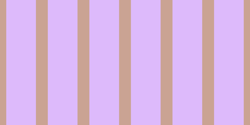 #bd76fa (50%), #caa393 vertical lines, thirty-eight pixels wide, ninety-five pixels apart