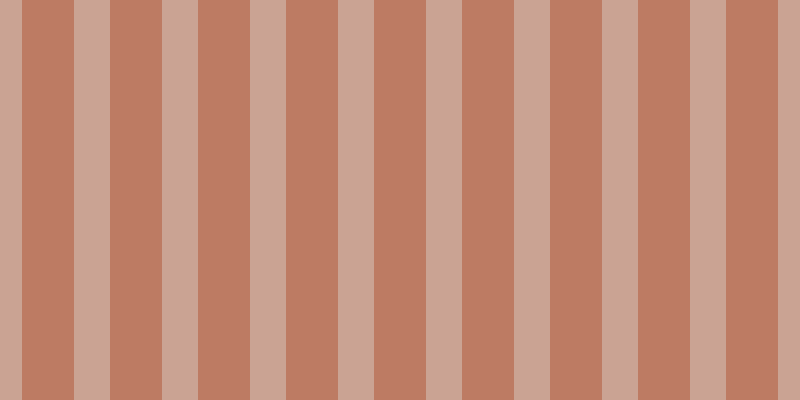 #bd7b63, #caa393 vertical lines, thirty-six pixels wide, fifty-two pixels apart