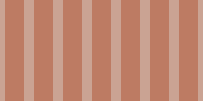#bd7b63, #caa393 vertical lines, thirty-eight pixels wide, seventy-six pixels apart