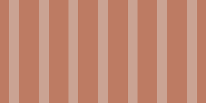 #bd7b63, #caa393 vertical lines, thirty-eight pixels wide, seventy-seven pixels apart
