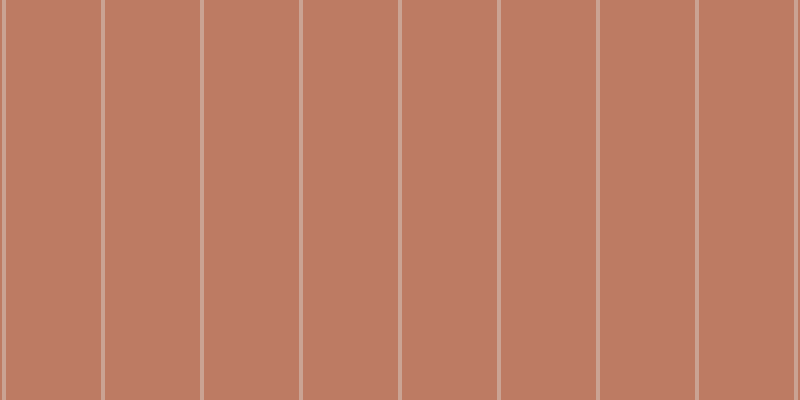 #bd7b63, #caa393 vertical lines, four pixels wide, ninety-five pixels apart