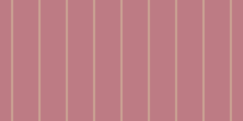 #bd7b84, #caa393 vertical lines, seven pixels wide, eighty-three pixels apart