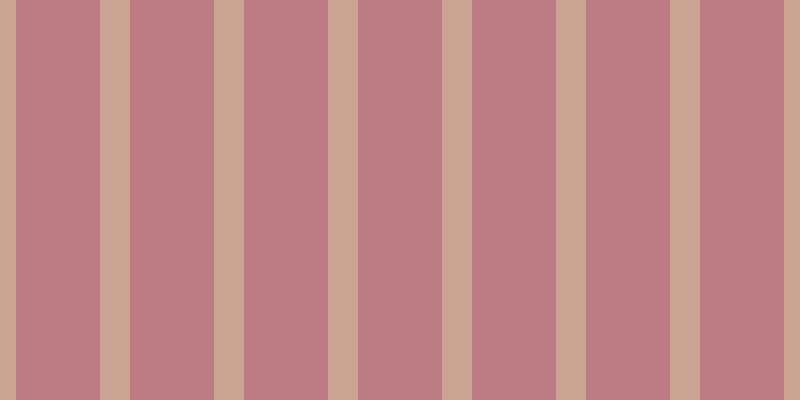 #bd7b84, #caa393 vertical lines, thirty pixels wide, eighty-four pixels apart